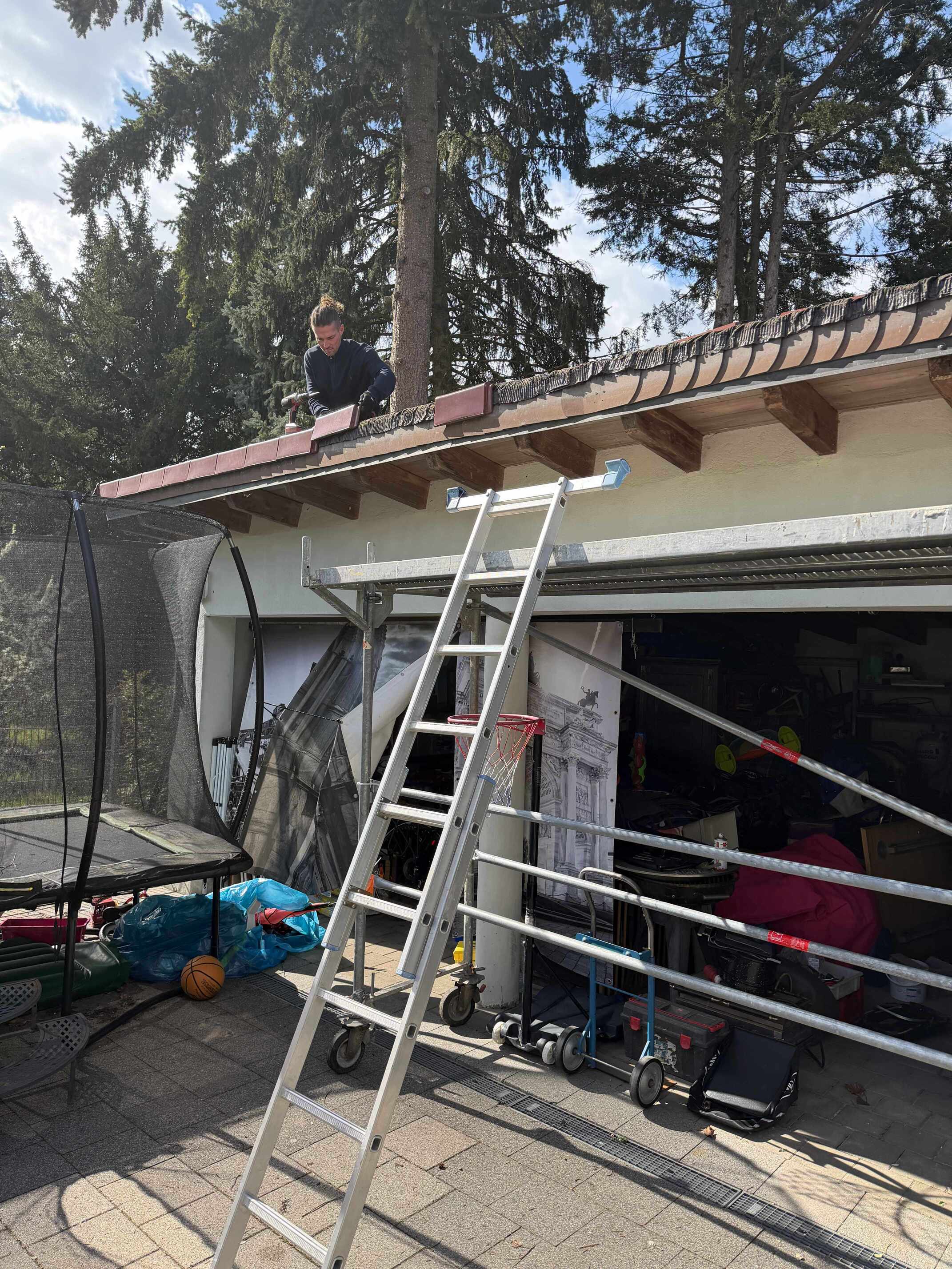 Dacharbeit – saubere Ausführung, Referenzprojekt