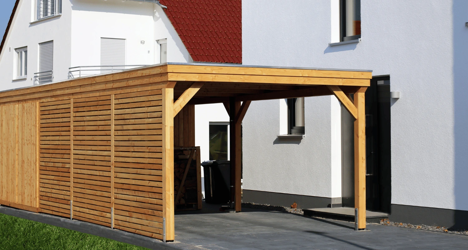 Carport Holz – Referenzfoto 4